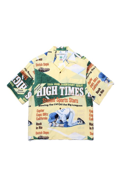 wt_HIGHTIMES | S/S HAWAIIAN SHIRT -TYPE 2- #MINTBLUE