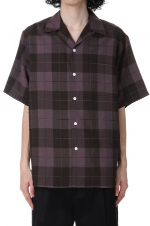 WACKO MARIA OMBRE CHECK SHIRT S/S TYPE 2（Wacko Maria