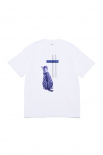 T-SHIRT / WHITExPURPLE (SQ-24SS-ST-05)