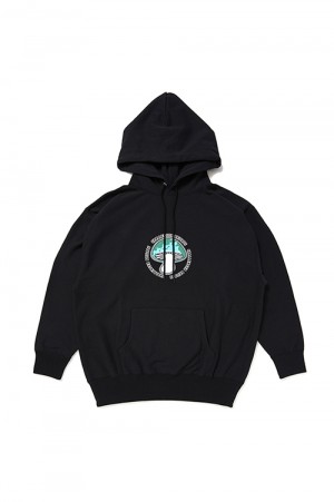 SHROOM HOODIE / BLACK (CLG-SW 024-002)