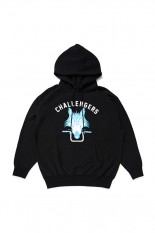 WOLF MC HOODIE / BLACK (CLG-SW 024-003)