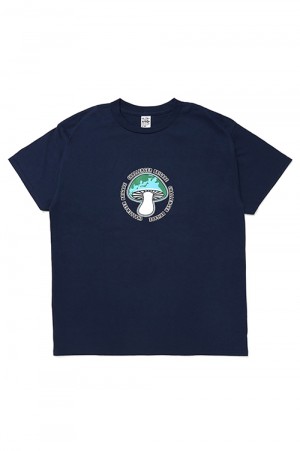 SHROOM TEE / NAVY (CLG-TS 024-009)