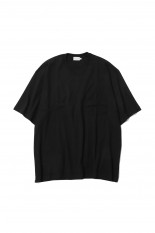 60/2 S/S BIG T-SHIRT - BLACK (#6513)