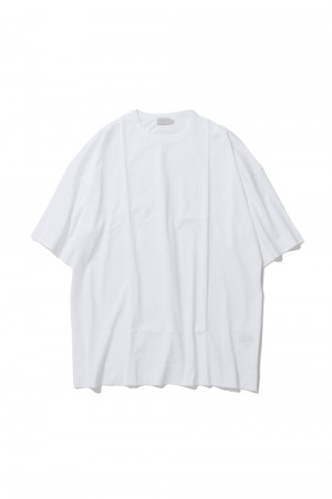 60/2 S/S NEW BIG T-SHIRT - WHITE (#6536)