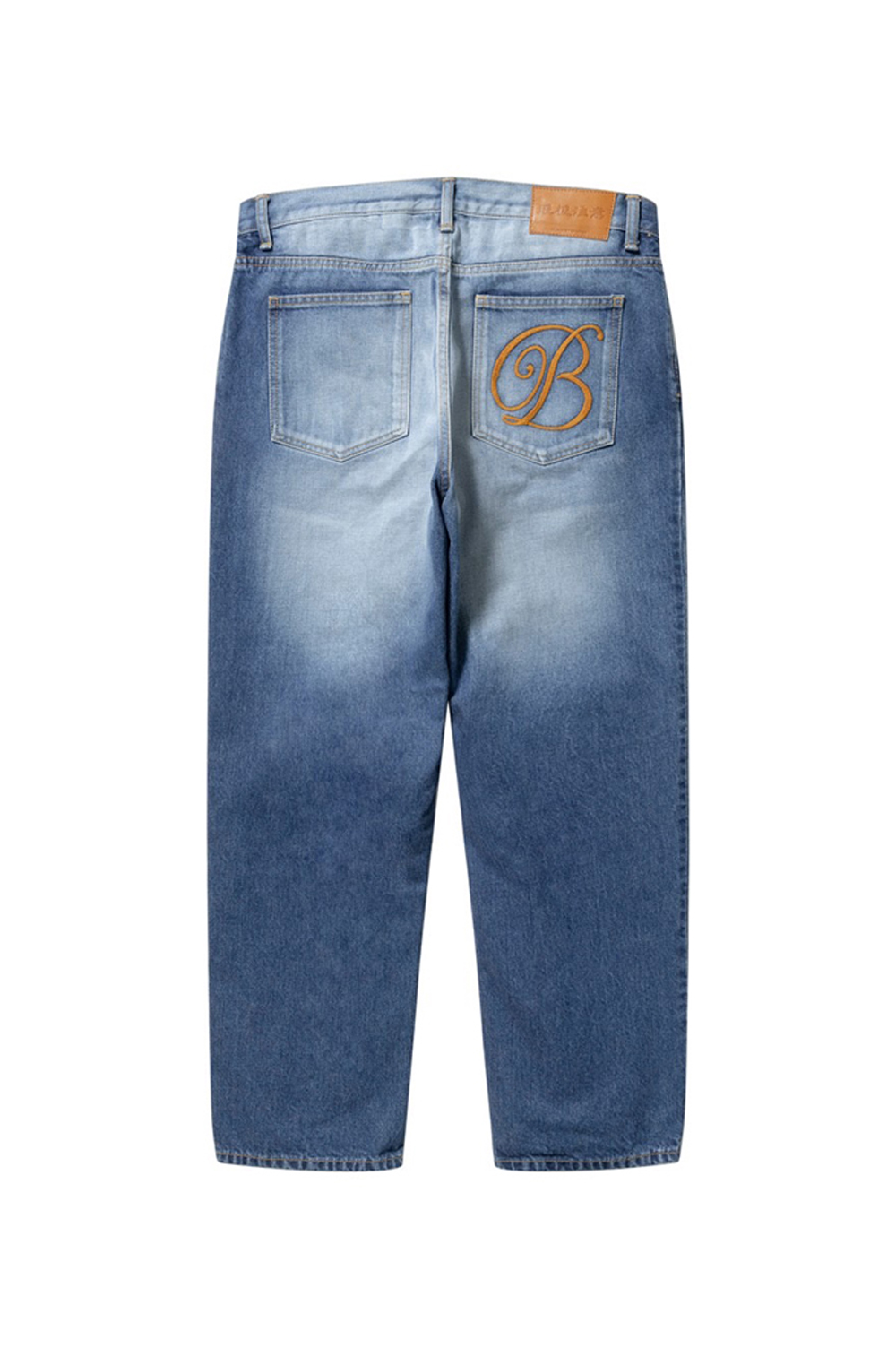B EMBLEM BAGGY JEANS / INDIGO(BEPSS24PA02) | セレクトショップ  
