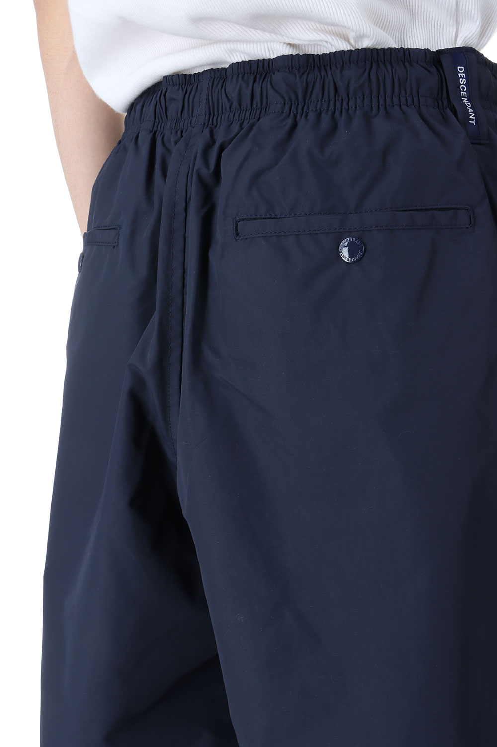 WHARF NYLON TROUSERS - NAVY (241TQDS-PTM04) | セレクト WHARF NYLON TROUSERS - NAVY (241TQDS-PTM04) | セレクト