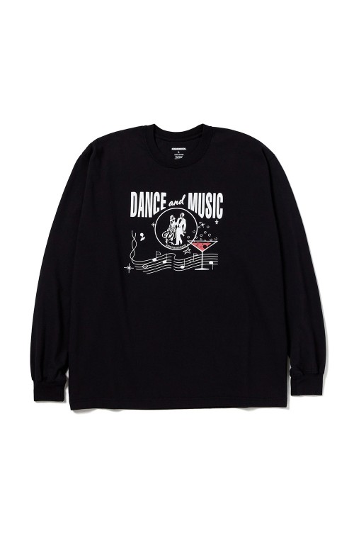 NH . TEE LS-9 / BLACK (241PCNH-LT09) | セレクトショップ