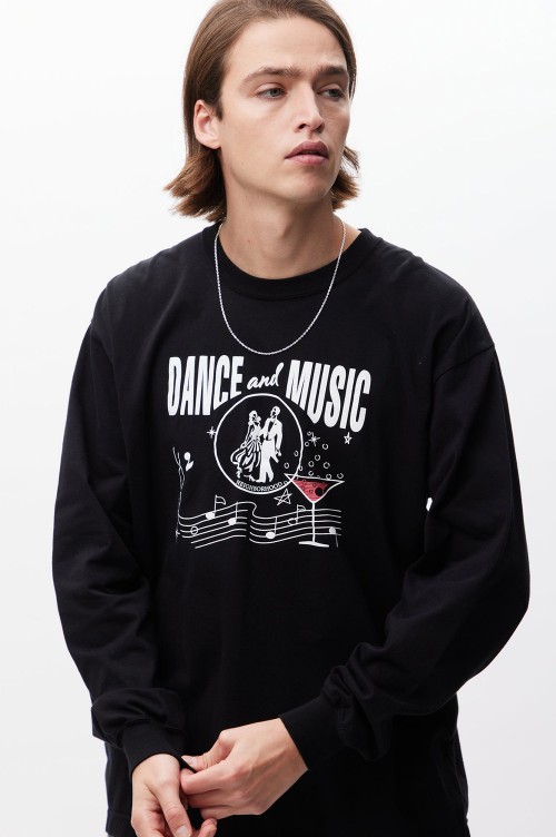 NH . TEE LS-9 / BLACK (241PCNH-LT09) | セレクトショップ
