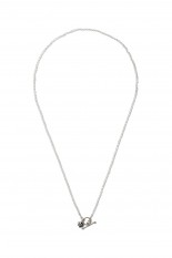 Roud Link Necklace / 60cm / SILVER(XON006-60)
