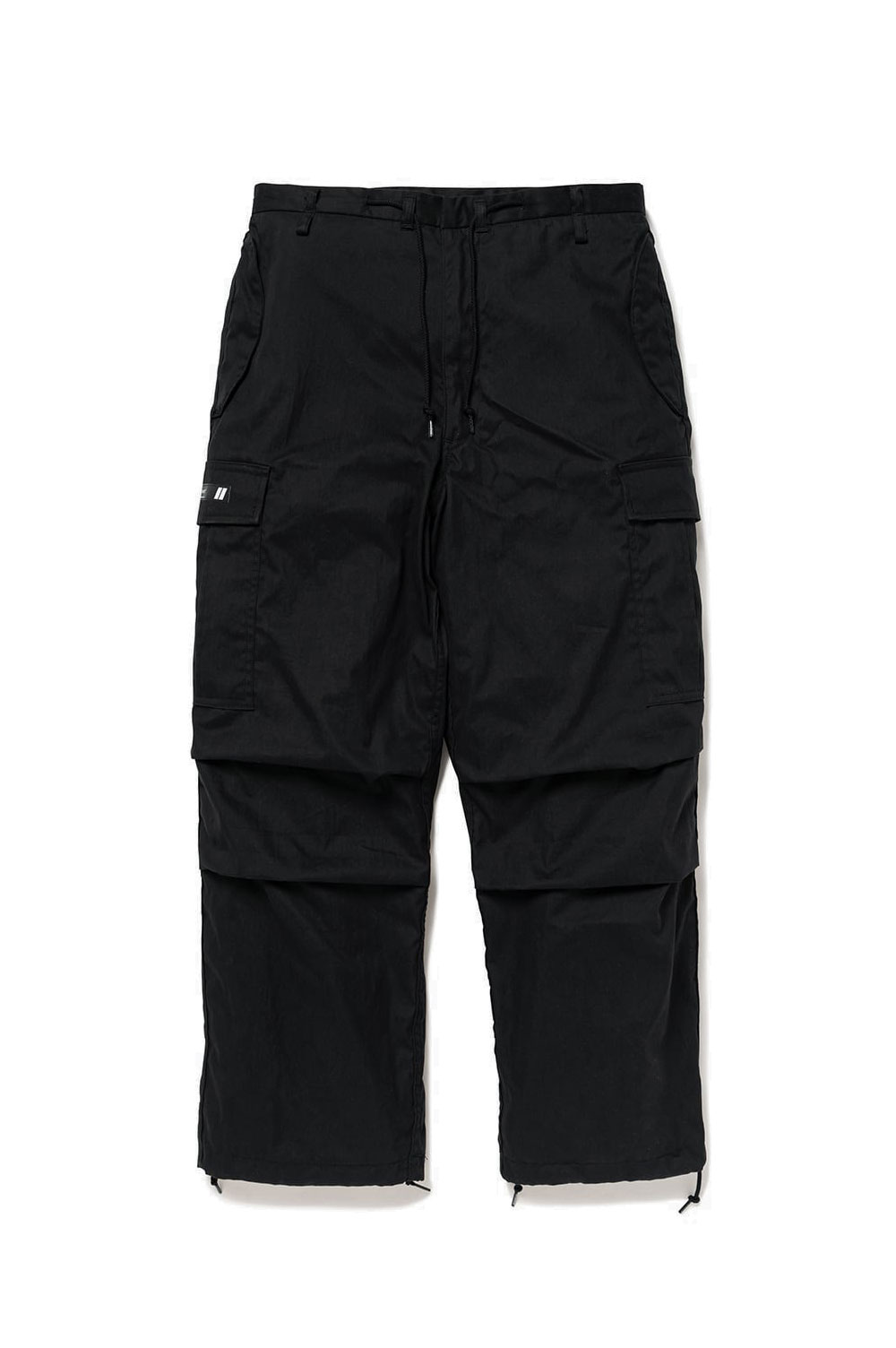 MILT0001 / TROUSERS / NYCO. OXFORD / BLACK (241WVDT-PTM09 
