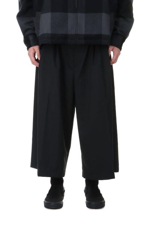 COMBAT WOOLTWILL SHINCUTWIDEEASYTROUSERS