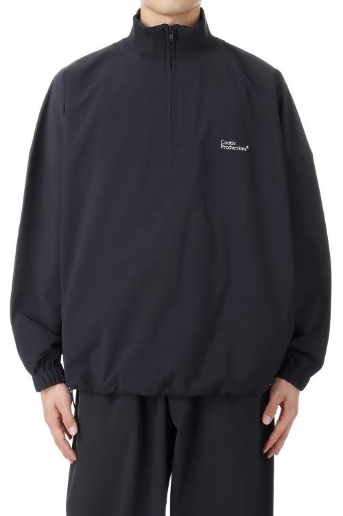 COOTIE Nylon Light Cloth Half Zip L/STee
