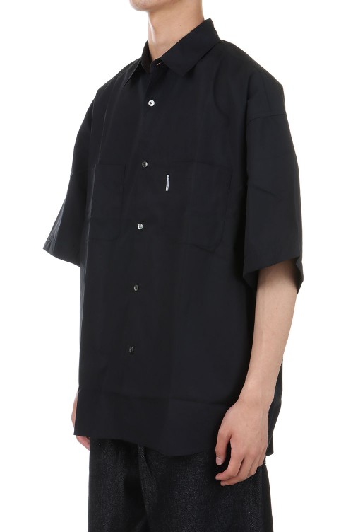 120/2 Supima Broad S/S Shirt / Black(CTE-24S406) | セレクト 