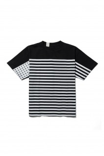 STAR&BARS Tee(xN.HOOLYWOOD) / BLACK(24SS-FSxN.H-01/FS1435)