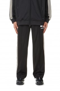 LUCKY, track pants / Black&Cream