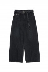Suiting x Denim Pants - BLACK×INDIGO (25-07826) | セレクト