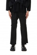 TROPICAL WOOL GAITER SLACKS(24S0146)