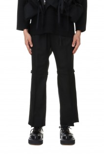 TROPICAL WOOL GAITER SLACKS(24S0146)