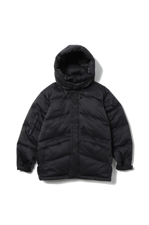 Fat Bomber Innercotton Hood Jacket / Black(2320612) | セレクト 