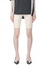 Side Slit Cycle Knit Pants -IVORY (31241665604)