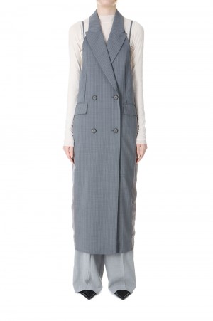 Tailored Gilet Dress -GRAY (31241266101)