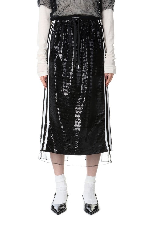 Sequins Side Line Track Skirt (21241515103) | セレクト