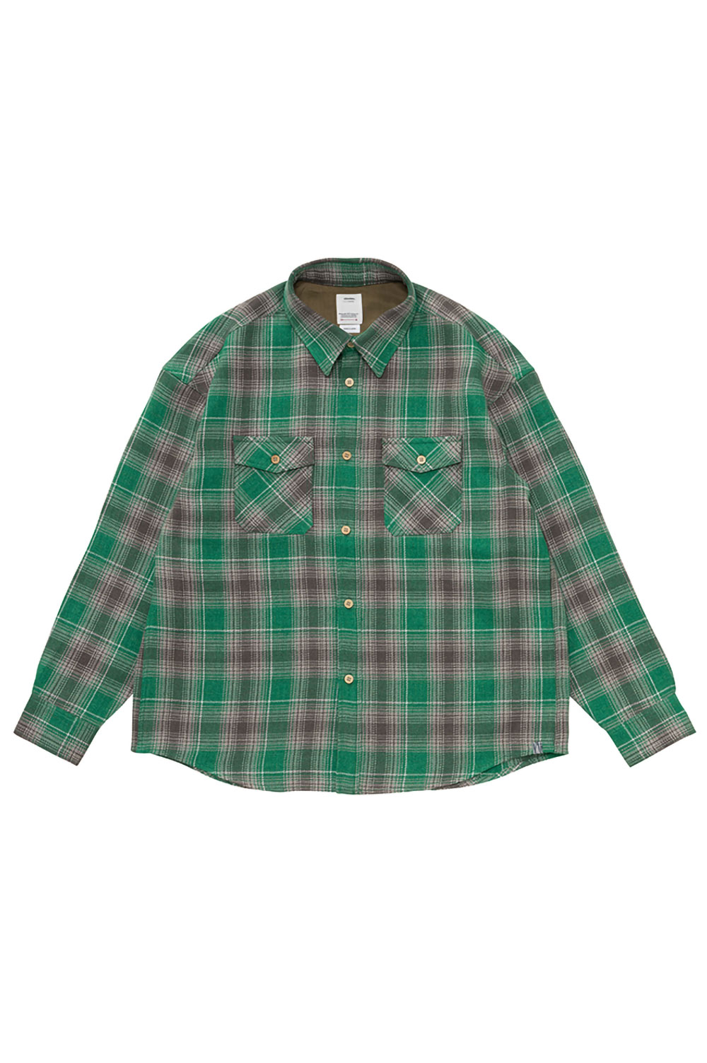 LUMBER CHECK L/S -GREEN- (0124205011013) | セレクトショップ