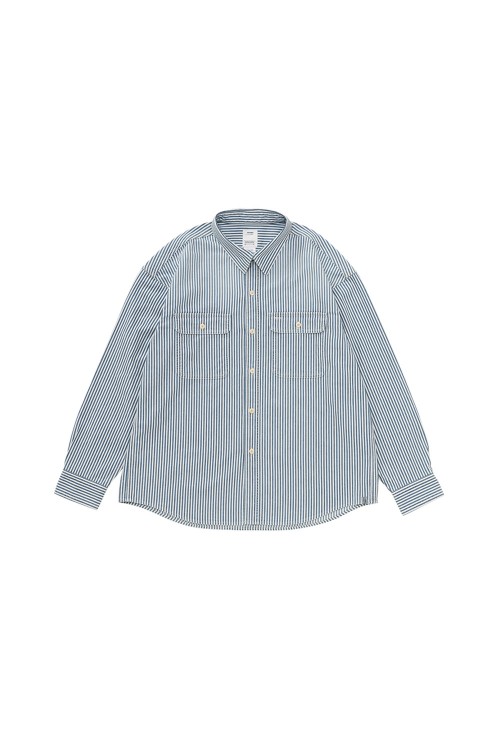 visvim SS LANGER SHIRT HICKORY DMGD シャツ visvim SS LANGER SHIRT HICKORY DMGD シャツ - メルカリ