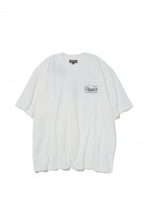 BADGE T-SHIRT / WHITE (QG-SS24-16)