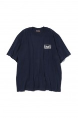 BADGE T-SHIRT / NAVY (QG-SS24-16)