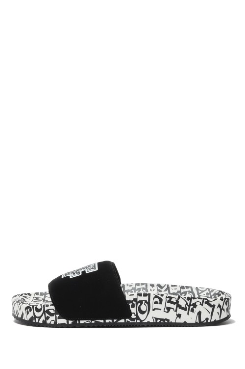 OG LABEL COVERED HAYN SHOWER SANDALS / BLACK(BEPSS24AC66 