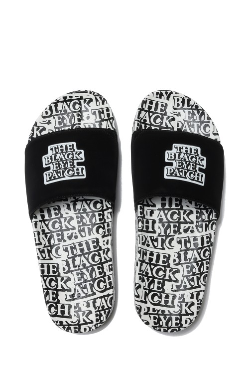 OG LABEL COVERED HAYN SHOWER SANDALS / BLACK(BEPSS24AC66 