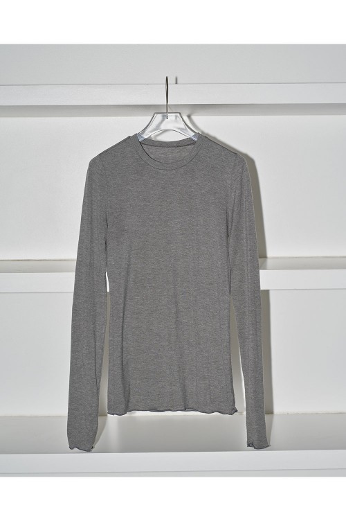 Soft Mellow Longtee -GRAY (12420604) | セレクトショップ