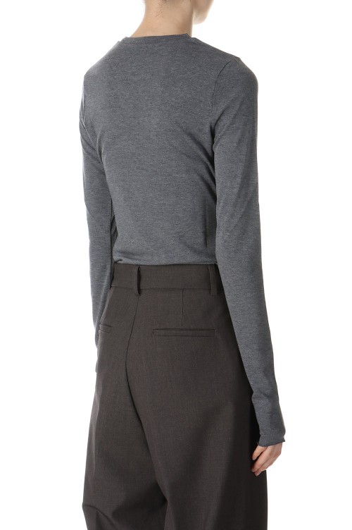 Soft Mellow Longtee -GRAY (12420604) | セレクトショップ