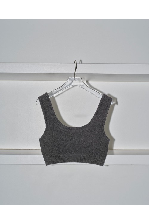 Raccoon Knit Bustier -SKY BLUE(12420502) | セレクトショップ｜DeepInsideinc.com Store