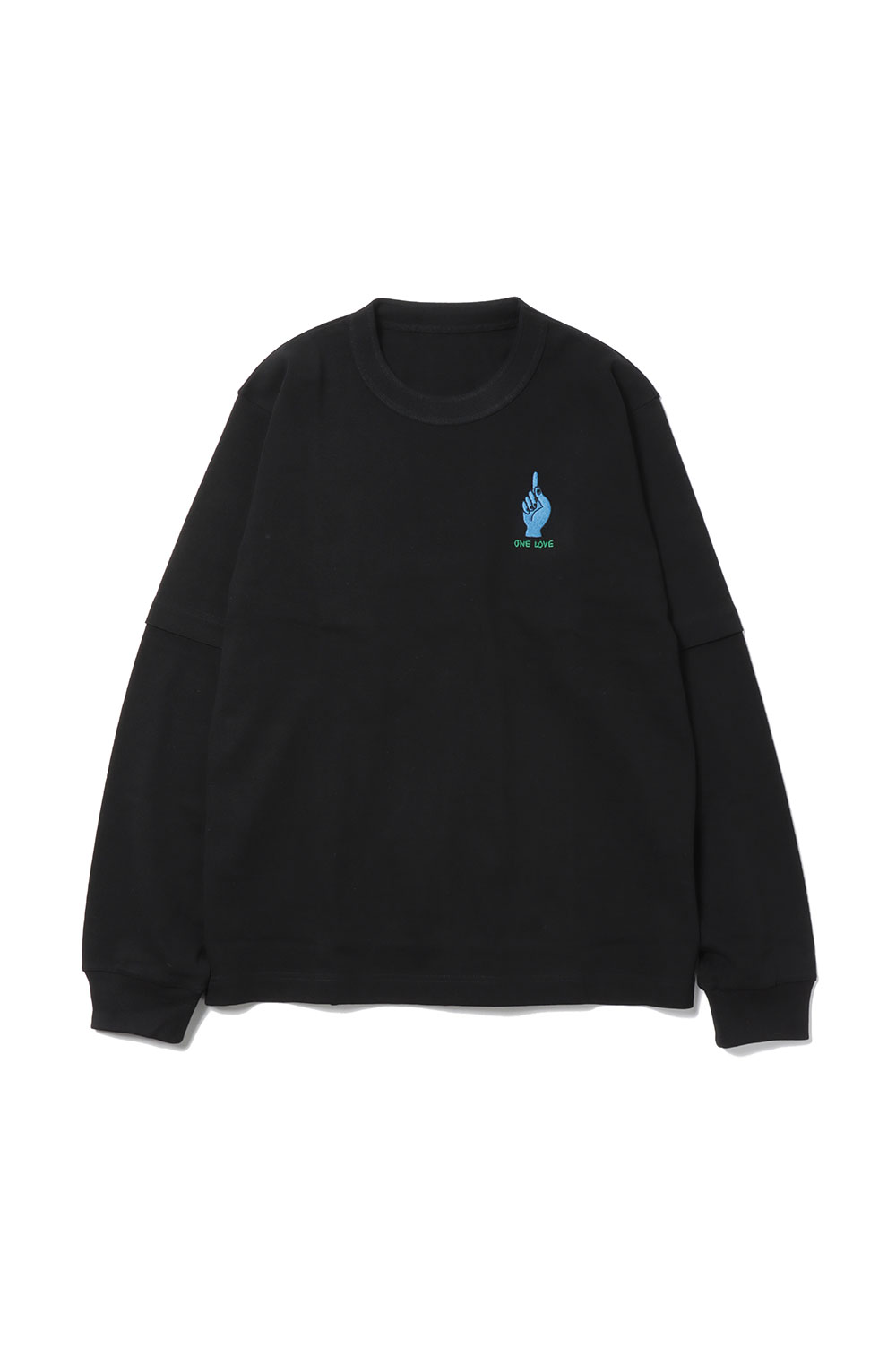 sacai Gonz GONZ AND SACAI L/S T-Shirt-BLACK(24-0827S