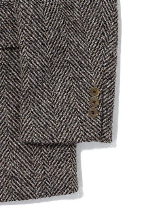 LAMA SHETLAND WOOL TWEED OVER JACKET (#A24AJ06LS) | セレクト LAMA SHETLAND WOOL TWEED OVER JACKET (#A24AJ06LS) | セレクト