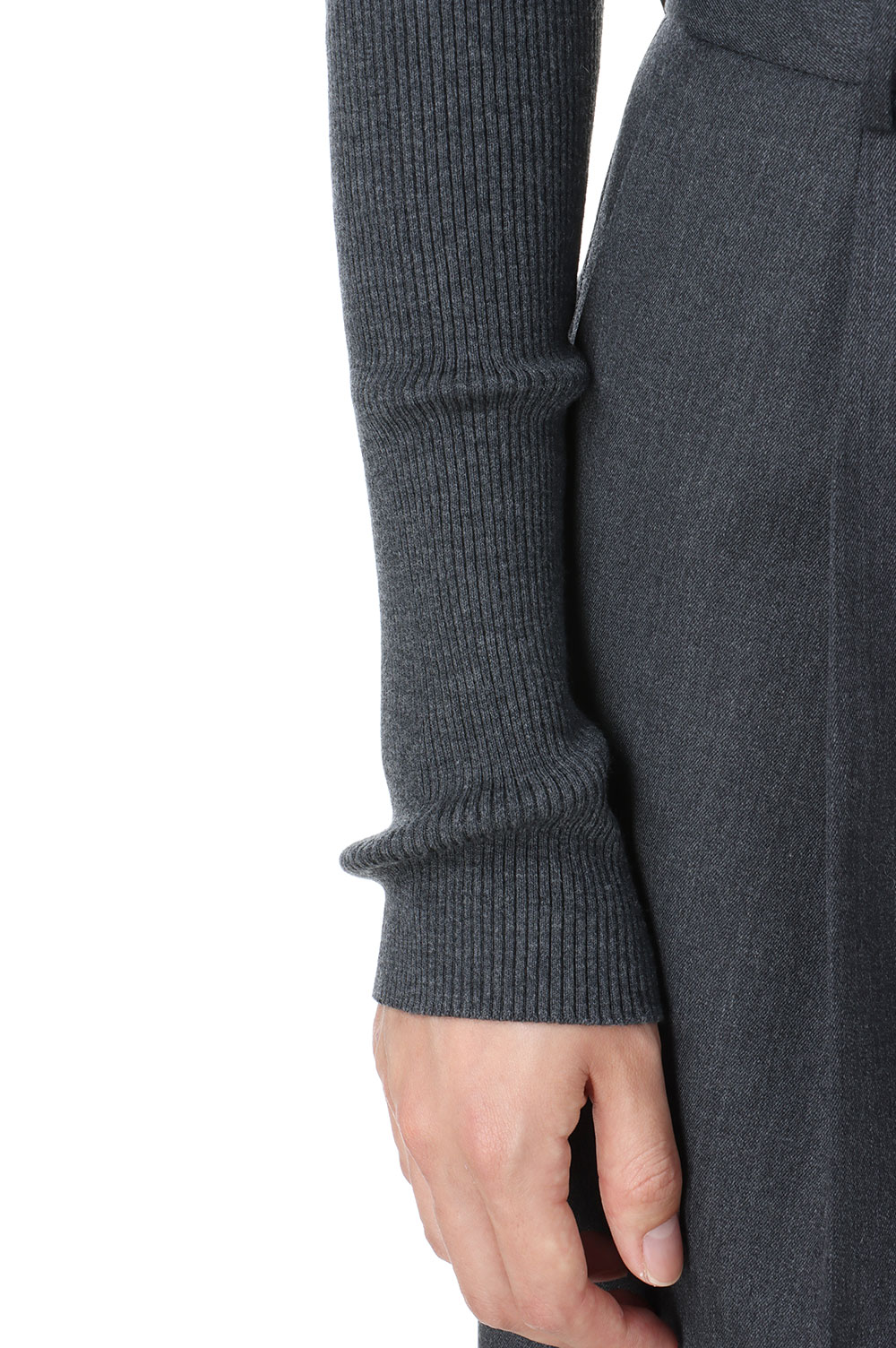 トップス 24AW SUPER FINE WOOL HIGH GAUGE RIB KNIT Super Fine Wool High Gauge Rib Knit Polo – La Garçonne