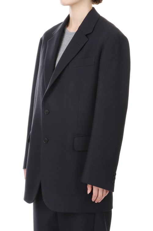 LIGHT MELTON JACKET -Top Charcoal (#A24AJ04LM) | セレクト