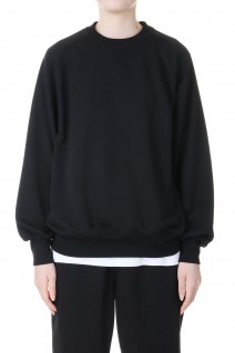 W's TECH SWEAT CREW FREEDOM SLEEVE -Black (BE-51024WL)