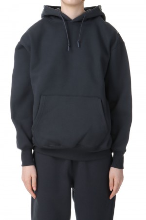 W's TECH SWEAT HOODIE -Charcoal (BE-52024WL)