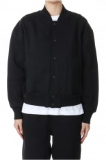 W's TECH SWEAT CARDIGAN -Black (BE-55024WL)