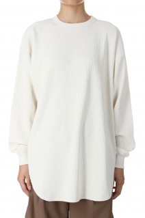 W's TECH THERMAL CREW L/S -Ecru (BE-34024WL)