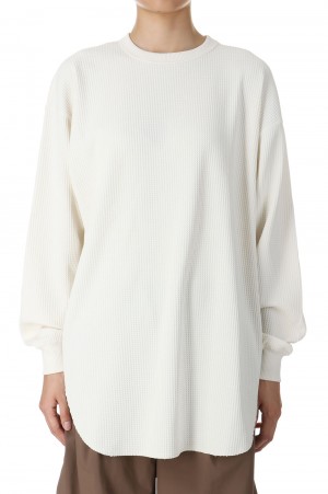 W's TECH THERMAL CREW L/S -Ecru (BE-34024WL)