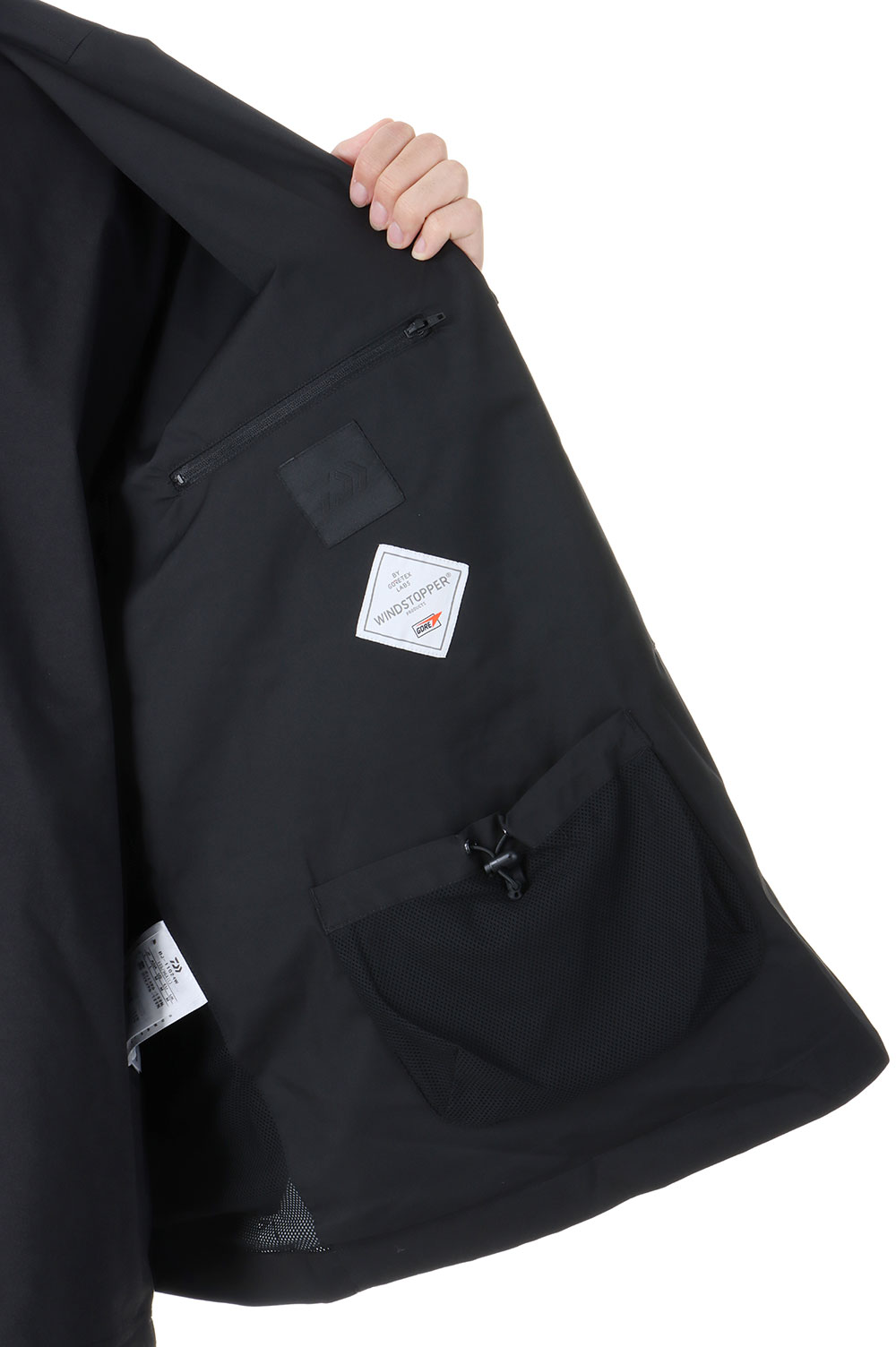 GORE-TEX WINDSTOPPER TECH LOOSE 2B JACKET - BLACK (BJ-11024W