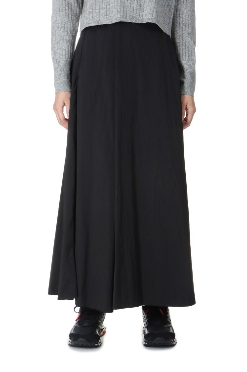 大学生協のスーツ提携店割引 HAND DYED セレクト | (SKAGCW0204) -Black SKIRT FLARED NYLON スカート