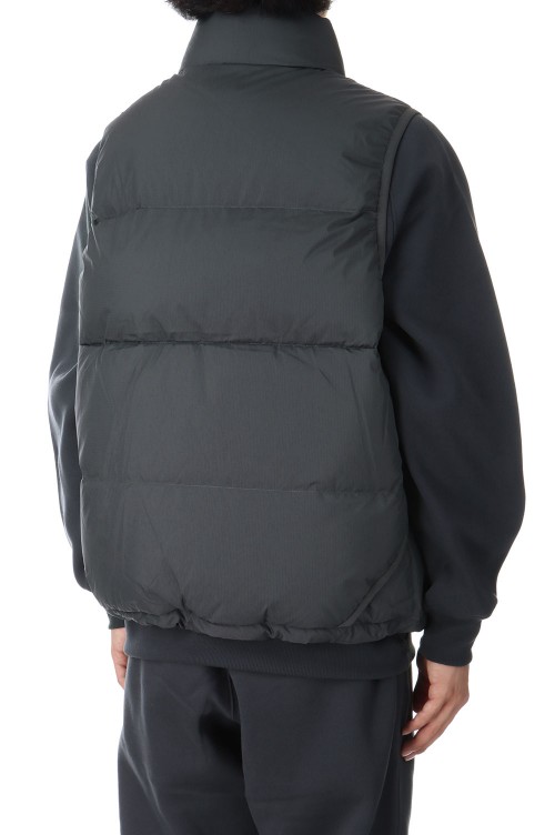 TECH ALPINE DOWN VEST - CHARCOAL (BW-24024W) | セレクトショップ｜DeepInsideinc.com  Store