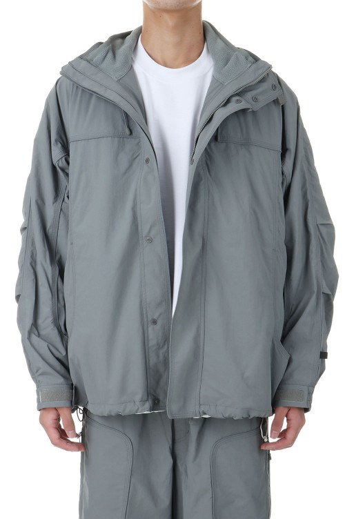 TECH 4WAY EX-WEATHER JACKET - LT.GRAY (BJ-20024W) | セレクト TECH 4WAY EX-WEATHER JACKET - LT.GRAY (BJ-20024W) | セレクト
