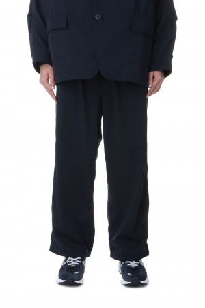 TECH EASY TROUSERS TWILL - NAVY (BP-33024W) | セレクトショップ 