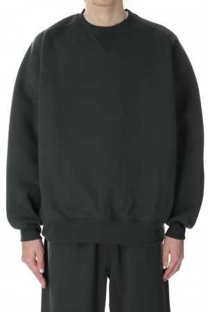 TECH SWEAT CREW FREEDOM SLEEVE - CHARCOAL (BE-51024W) |  セレクトショップ｜DeepInsideinc.com Store